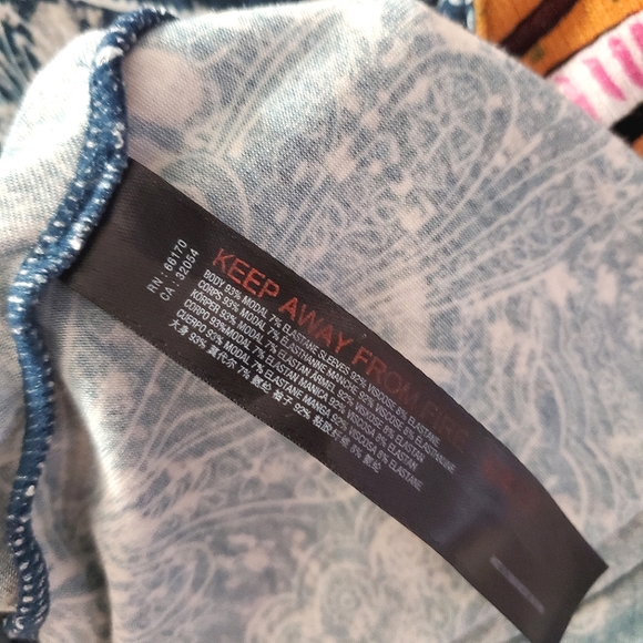 Free People - Soul Searcher Printed Hoodie - Size S - Picture 9 of 10